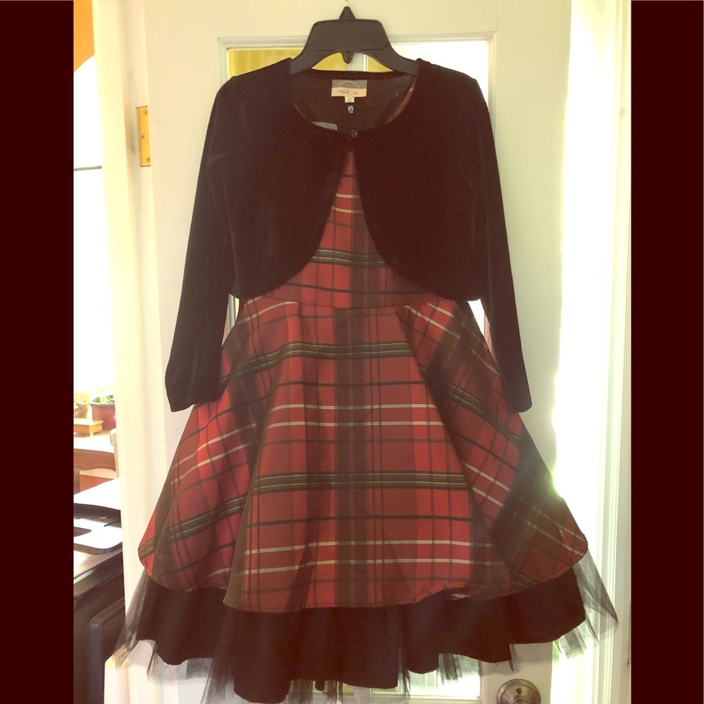 Girls Pippa & Julie Holiday Party Dress